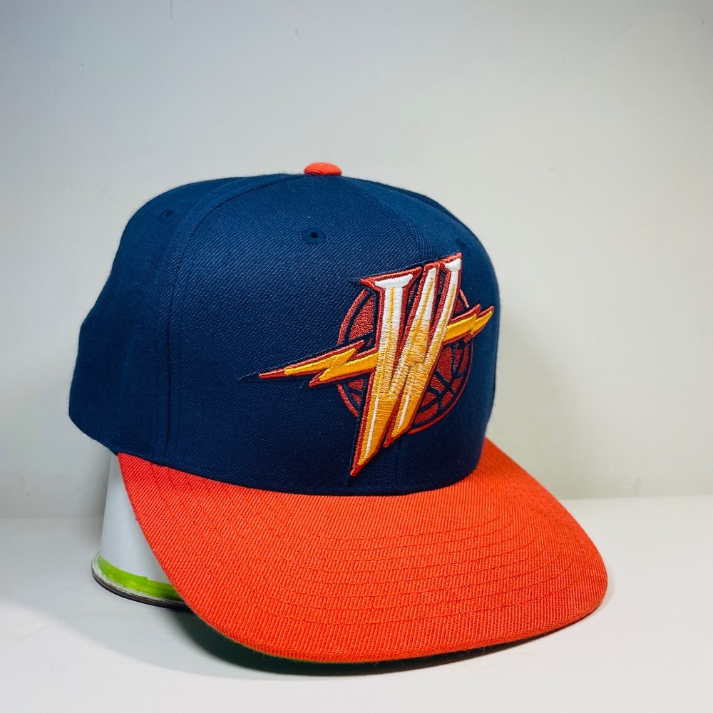 Golden State Warriors Snapback Mitchell & Ness XL Logo Two Tone Hat